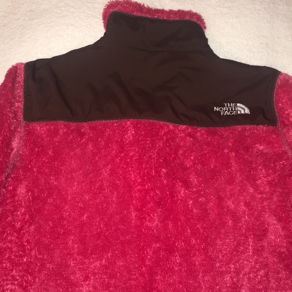 North Face Pink Fuzzy Jacket - Picture 4 of 4